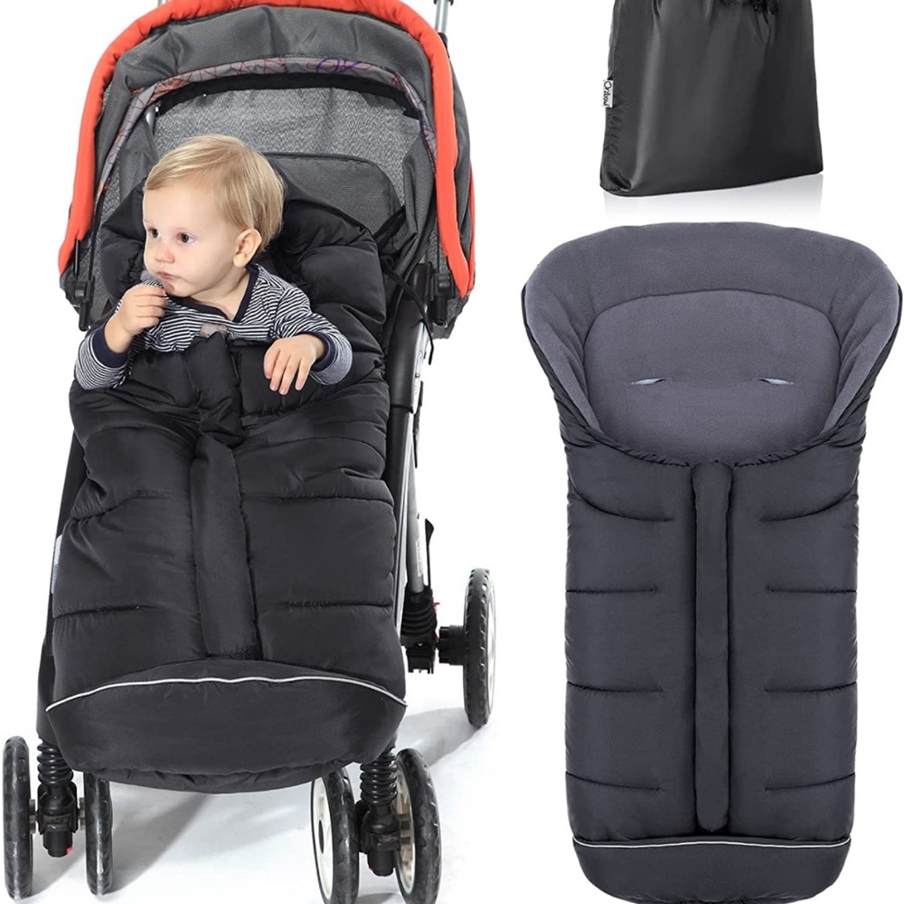 Stroller bunting bag foot muff